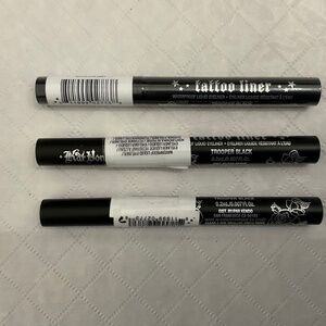 Kat Von D Tattoo Liner (3 sealed tubes)-Trooper Black Color